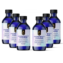 Perfect Iodine - 6 PACK (6 x 125 ml Bottles) - Activation