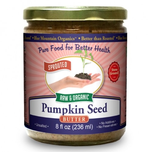 BTR™ Pumpkin Seed Butter 16 oz - SPROUTED, Certified Organic, Raw