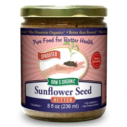 BTR™ Sunflower Seed Butter 16 oz. - SPROUTED, Certified Organic, Raw
