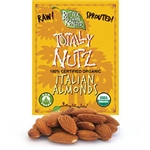 BTR™  Almonds, "European Truly Raw Almonds" (10 oz) - SPROUTED, Certified Organic, Raw