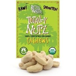 BTR™ CASHEWS, Sprouted and Dehydrated - (10 oz) - SPROUTED, Certified Organic, Raw