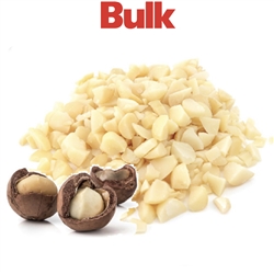 Macadamia Nuts (Pieces) Raw, Organic - BULK 25lbs