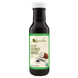 Coconut Aminos, 12 oz. Glass Jar (Certified Organic) - Kevala