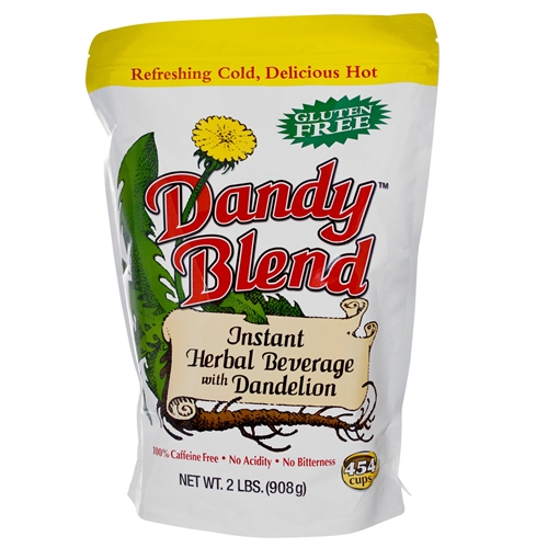Dandy Blend - BULK (2 lb) - Instant Herbal Beverage with Dandelion (Coffee Alternative) Certified Kosher