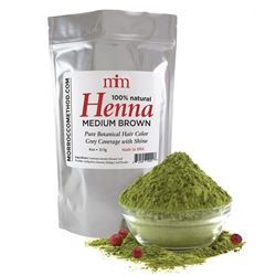 Henna Hair Dye - Medium Brown, 4oz - Morrocco Method *** Pre-Order ETA 3-6 weeks ***