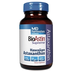 BioAstin Supreme Astaxanthin - 60 gelcaps - MD Formulas / Nutrex