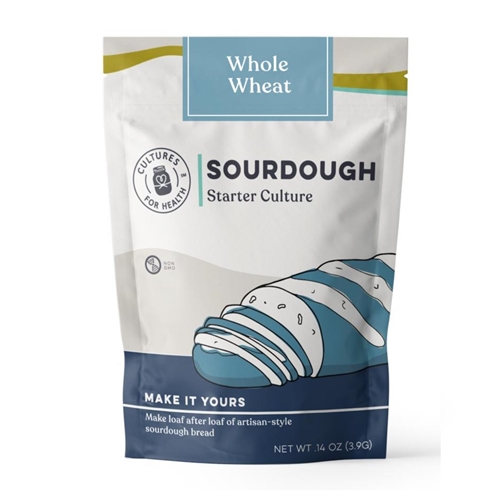 Whole Wheat Sourdough Starter - Dried (Net Wt. 3.7g) - Includes Instructions *** CLEARANCE BEST BEFORE JUNE 2022 ***