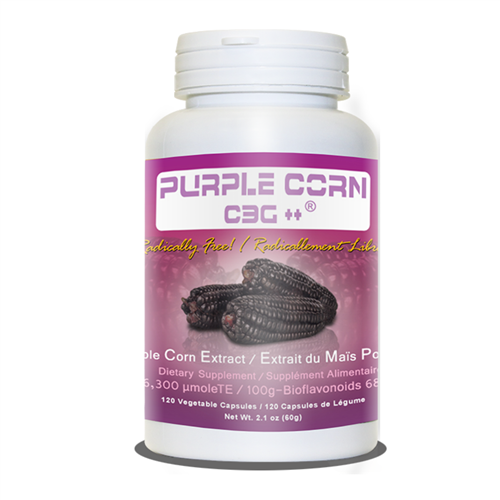 Purple Corn C3G++ - Purple Corn Extract Powder 30:1 - 120 veg caps