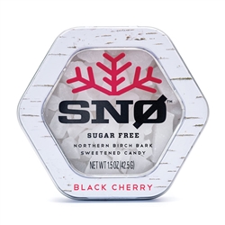 Snowflakes Xylitol Candies (BLACK CHERRY) - Smart Sweet (derived from Birch) - (1.5 oz tin)